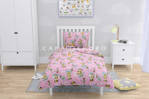 Ткань Бязь 150 см рис. 2997-3 "Тигрята"