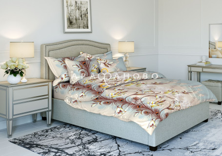 Ткань Бязь 150 см рис.  3671-3 "Шехерезада"
