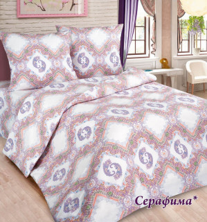 Ткань бязь 220 см "Серафима" рис 5894 вид 1