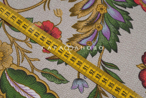 Ткань Бязь 220 см рис. 10206-1  Роскошь (основа)