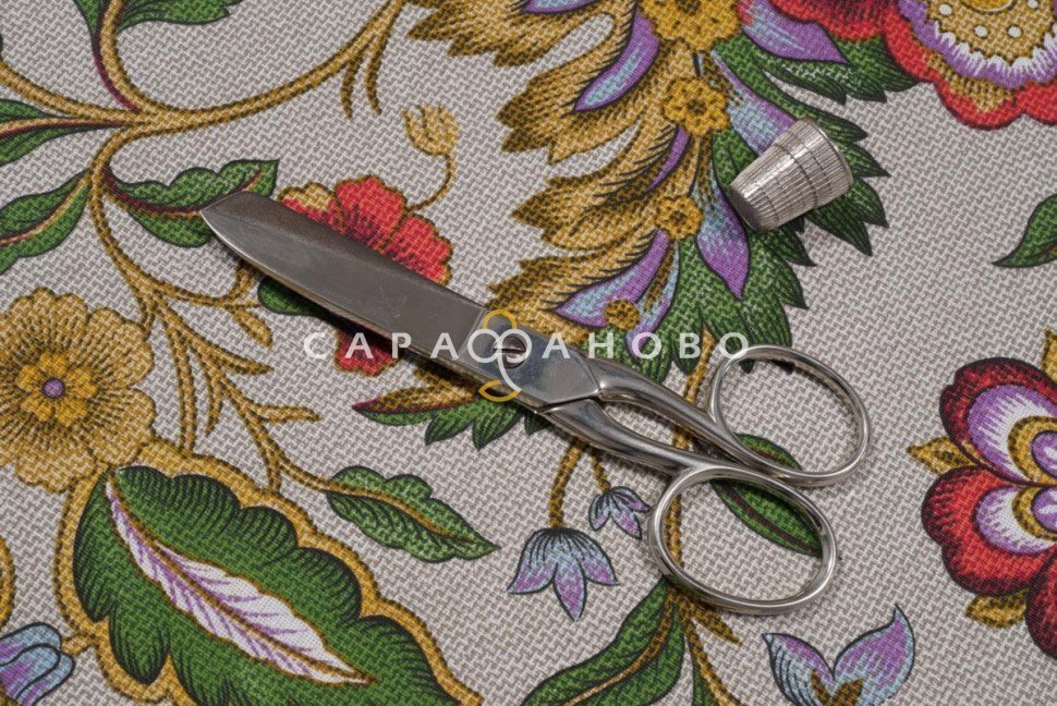 Ткань Бязь 220 см рис. 10206-1 Роскошь (основа)
