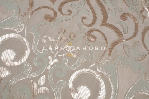 Ткань Сатин жаккард 250 см смесовой рис 1104