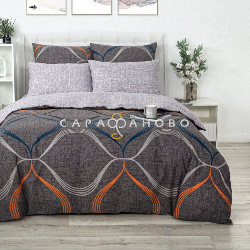 Ткань Бязь 220 см 120 гр рис. 13335-1 Эффект