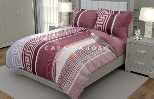 Ткань Бязь 220 см "Барбадос" рис 6378 вид 1
