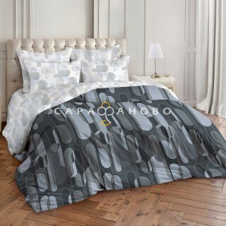 Ткань Поплин  220 см рис. Купер 12539/1 (основа)