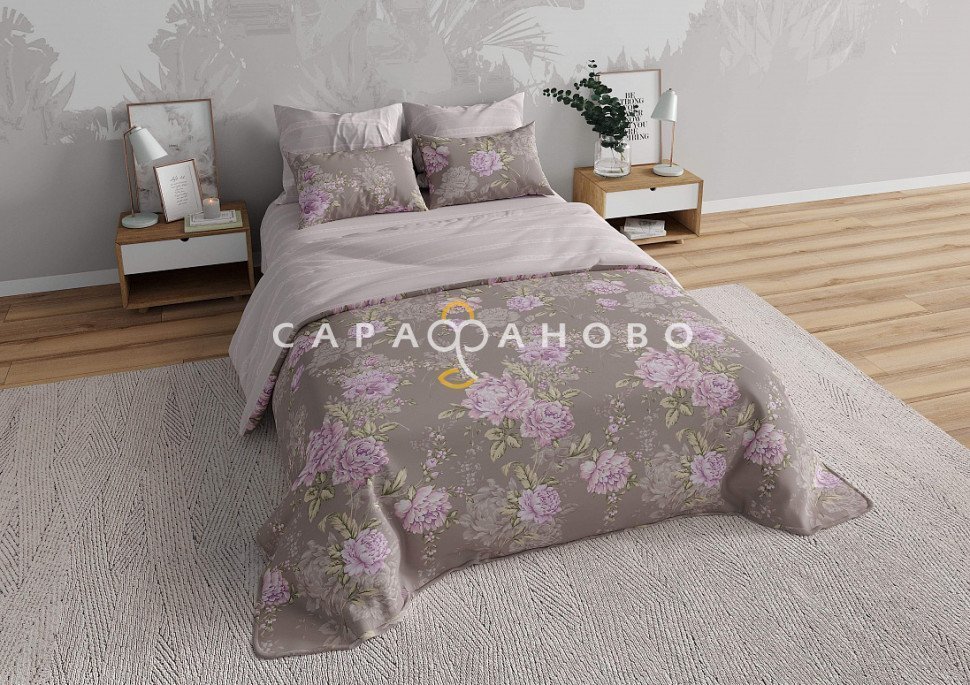 Ткань Перкаль 220 см рис. Кларисса 1 (компаньон)