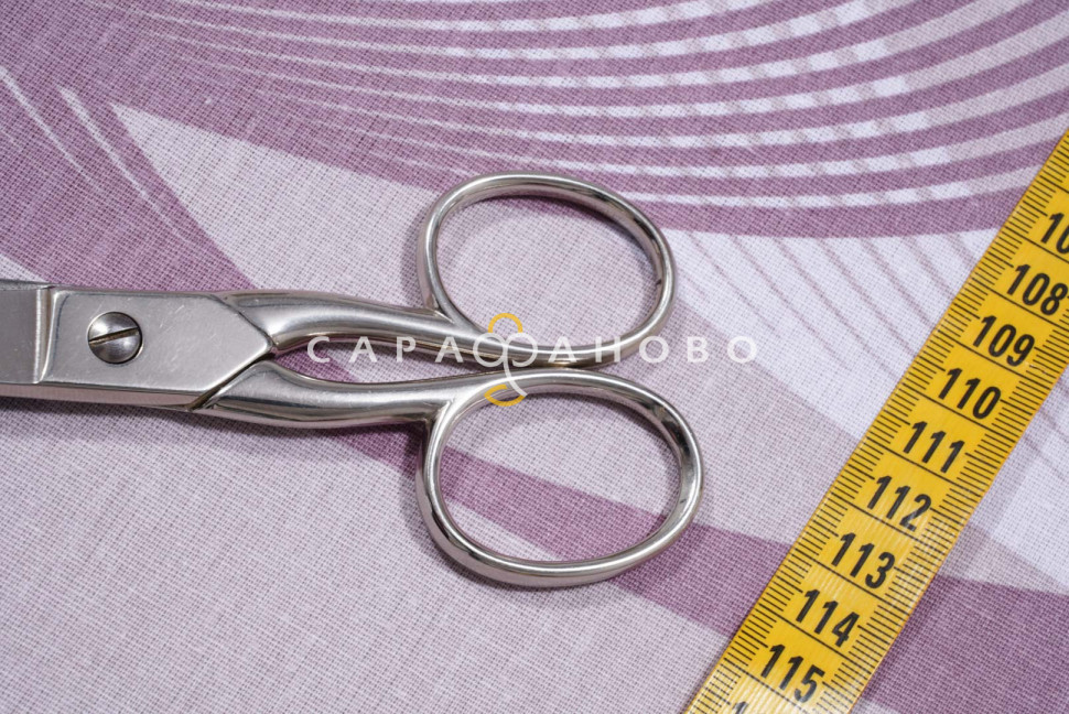 Ткань Бязь 220 см 120 гр рис. 3_28022 Ноктюрн вид 1/2 шоколад