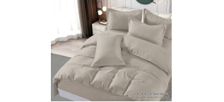 Микрофибра страйп 100% п/э 220 см (90) диз. 1х1 (16-1305) Теплый-серый (G)