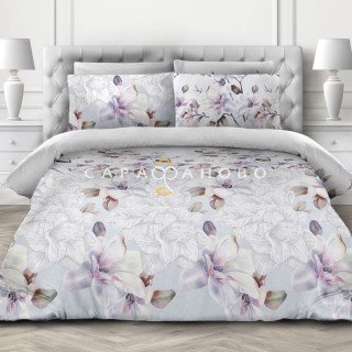 Ткань Бязь Премиум 220 см Paradise Gardens Скарлетт рис 6466 вид 1