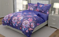 Ткань Перкаль 220 см рис. 660611 Вечерние грёзы (основа)