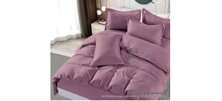 Микрофибра страйп 100% п/э 220 см (90) диз. 1х1 (17-1610) Темная орхидея