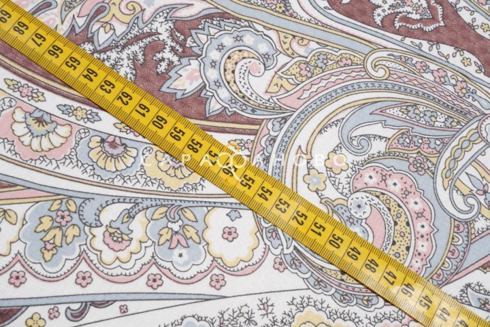 Ткань Поплин 220 см рис. 856-1 Аристократ (основа)