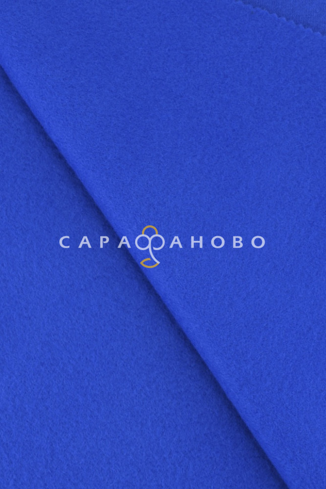 Ткань 30/70/10 Карде 3-х Нитки Рулон С Начесом Сакс, фото 3
