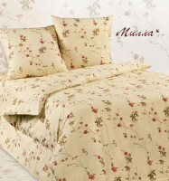 Ткань поплин 220 см "Милла" с компаньоном рис 3870/1+3871/1 вид 1, миниатюра 2