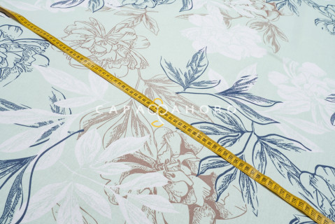 Ткань бязь 220 см 120 гр рис Симфония 3/3
