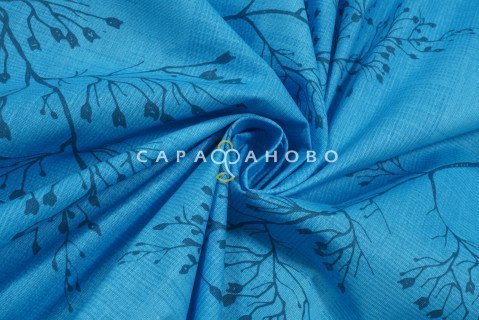 Ткань Бязь 220 см 120 гр рис. 295в2 Ботаника