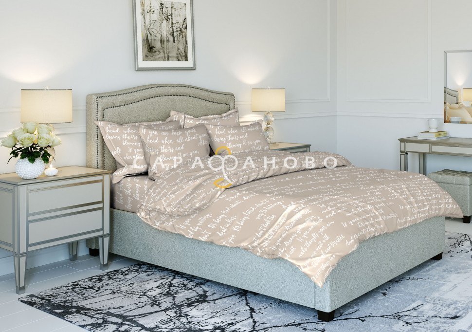 Ткань Бязь 220 см рис. 9734-1 