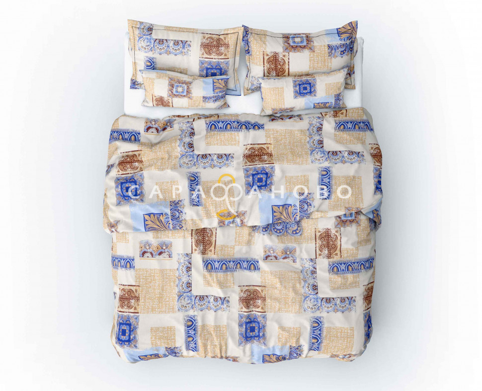 Ткань Бязь 150 см 120 гр рис. 7в1/1 Арабески