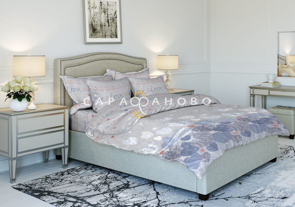 Ткань Бязь 220 см рис. 9814 