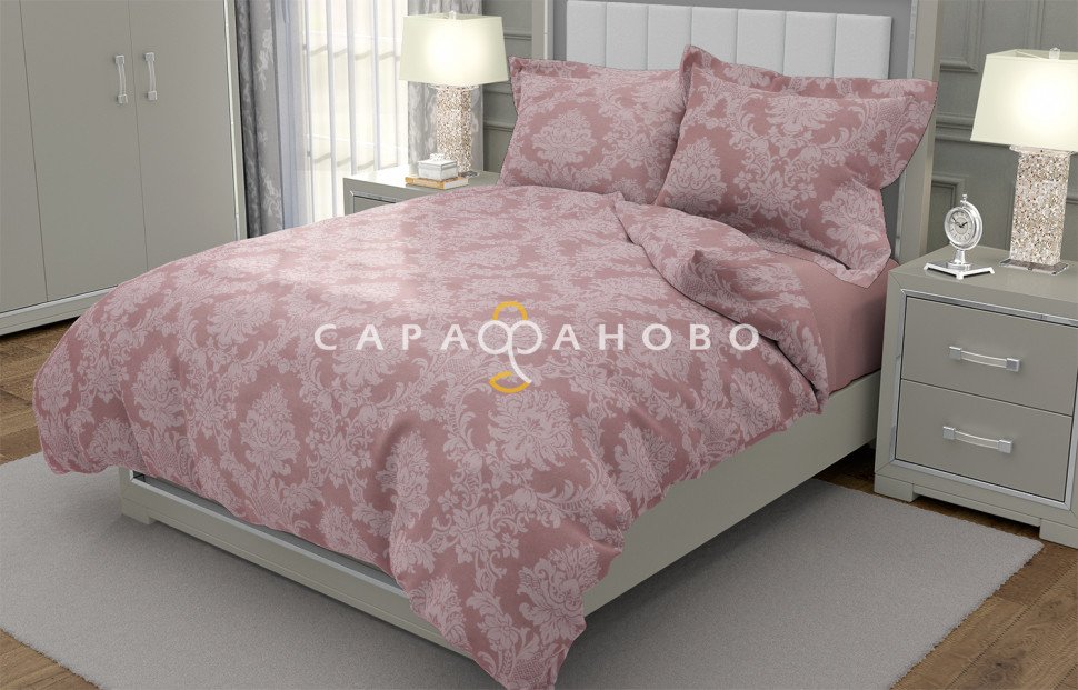 Ткань Поплин Жаккард 220 см рис. 10333/5 Топаз