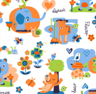 Фланель № 736-1П "Африка"
